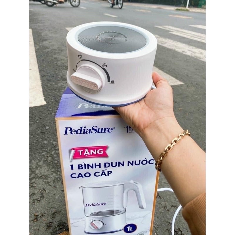 Bình thuỷ tinh đun nước pediasure
