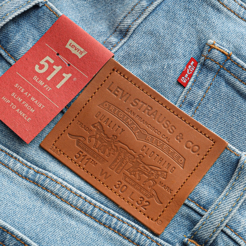 Quần jean dài nam Lv 511 hàng dư xịn hải quan (Form ống đứng slimstrech,chấtt vải co dãn nhẹ,made in cambodia) LVX003 | BigBuy360 - bigbuy360.vn