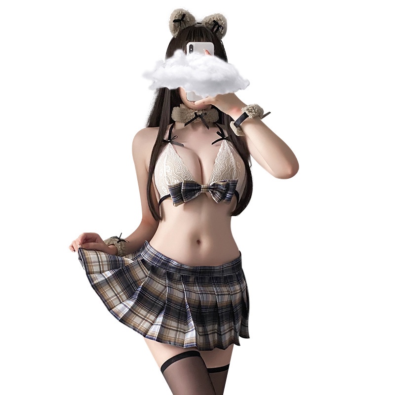 Bộ đồ lót hóa trang chú gấu quyến rũ cho nữ 409 | BigBuy360 - bigbuy360.vn