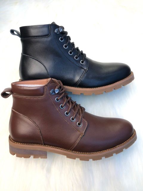 Giày đốc nam cao cổ chất liệu da bò cao cấp đế cao | BigBuy360 - bigbuy360.vn