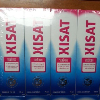 Xisat xịt mũi rửa mũi