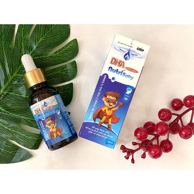 Bổ sung DHA, DHA cho bé, DHA nhỏ giọt NutriBaby hỗ trợ sự phát triển của não bộ trẻ