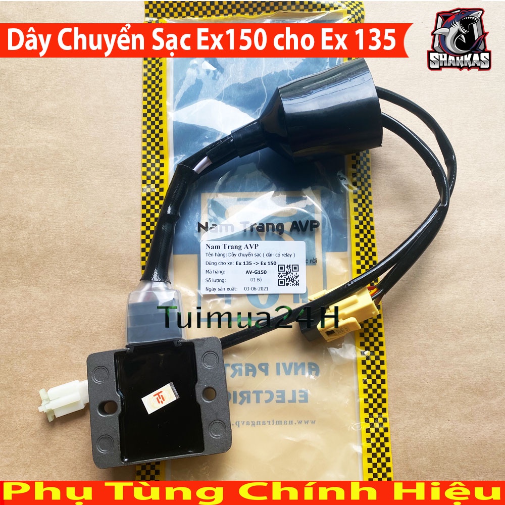 Sạc Yamaha Độ Cho Exciter 135cc, Sirius, Jupiter, Taurus, Mio, Nouvo 1,2,3,4