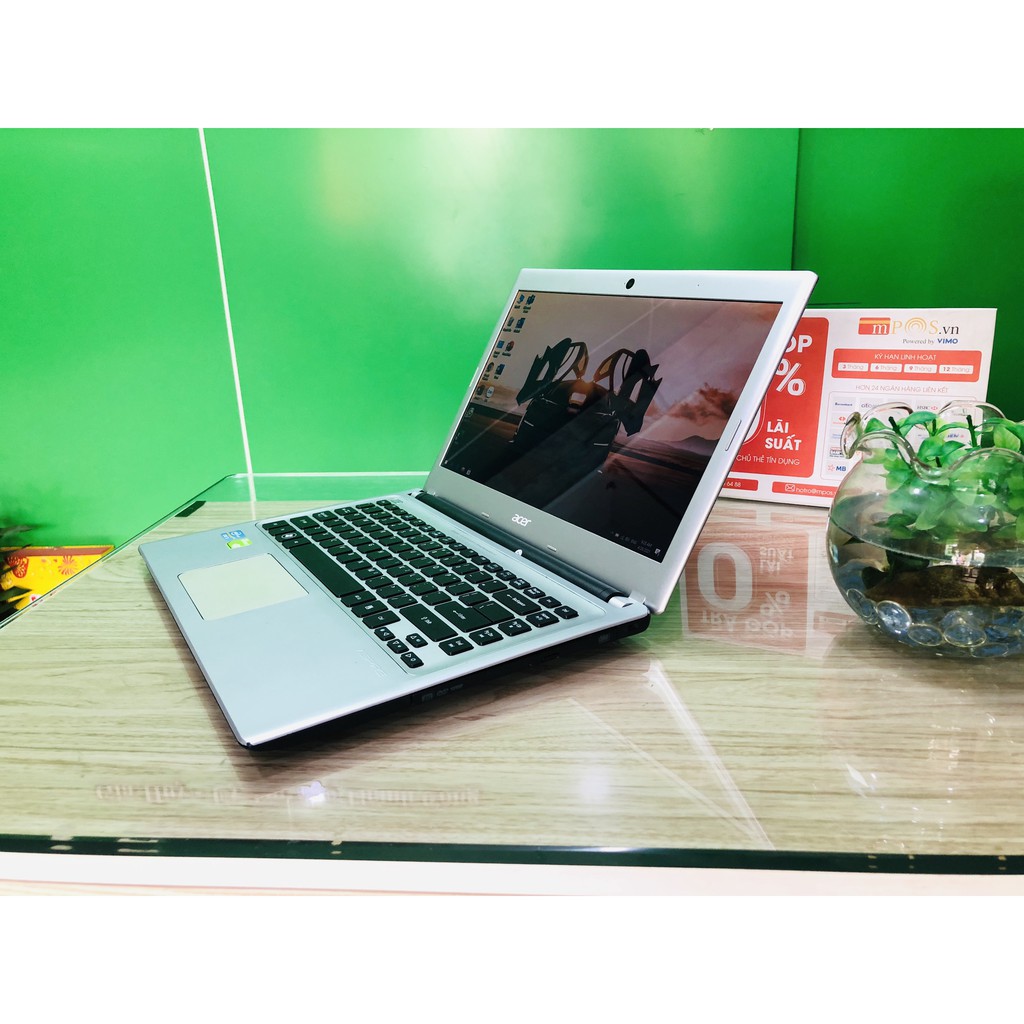 Laptop Acer V5-471 i5-3317 Ram 4G SSD 128GB VGA Nvidia GeForce Mỏng nhẹ , Giá rẻ