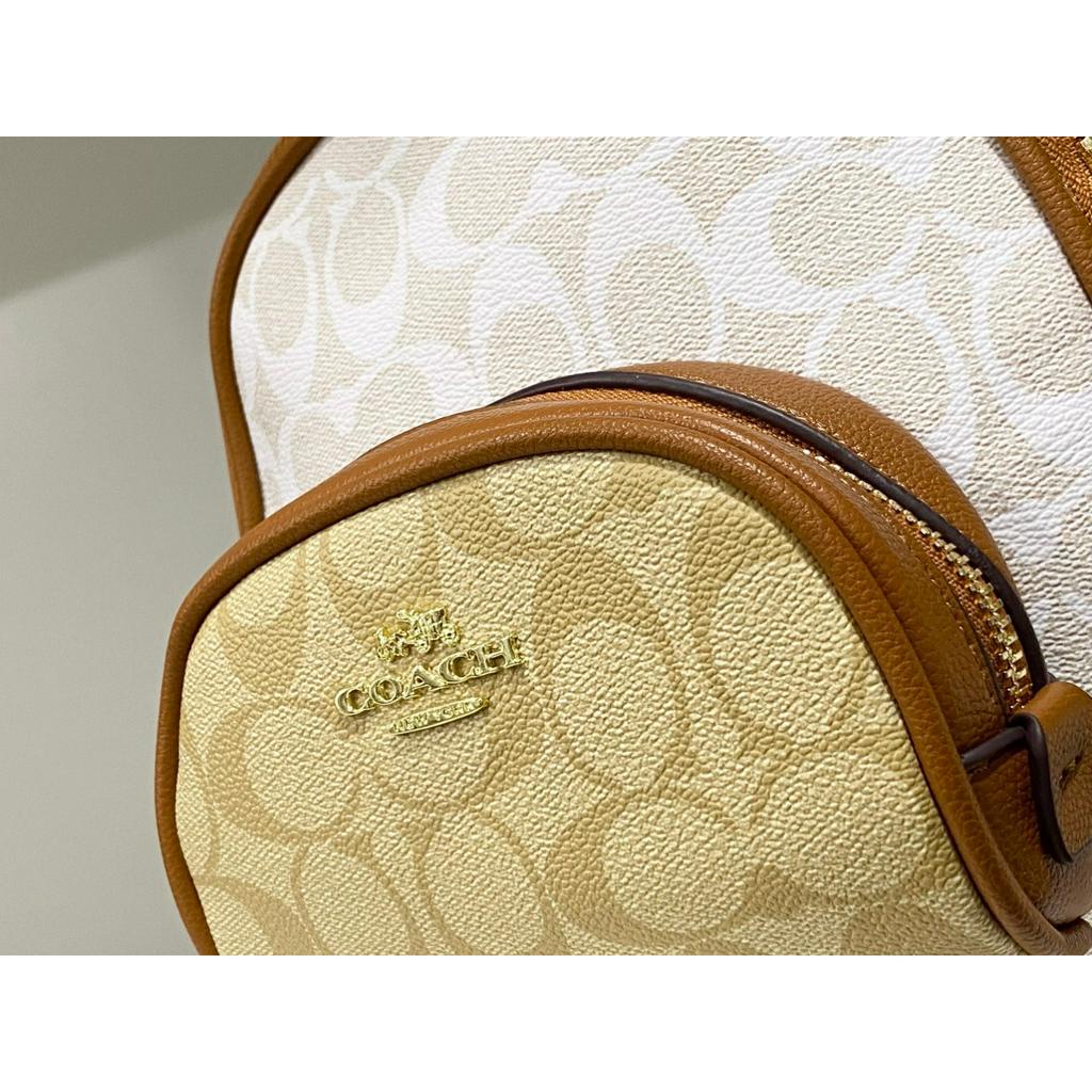 Balo nữ nhỏ coach da dày xịn size trung