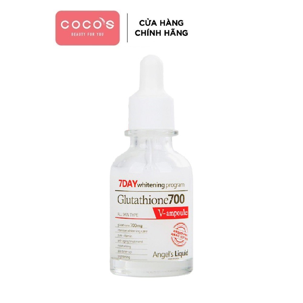 Huyết Thanh Dưỡng Trắng Angel's Liquid 7Day Whitening Program 700V-Ampoule 30ml