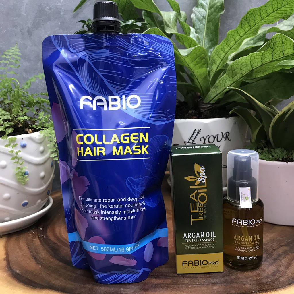 Tinh dầu dưỡng tóc Tea Tree Oil Fabio 50ml