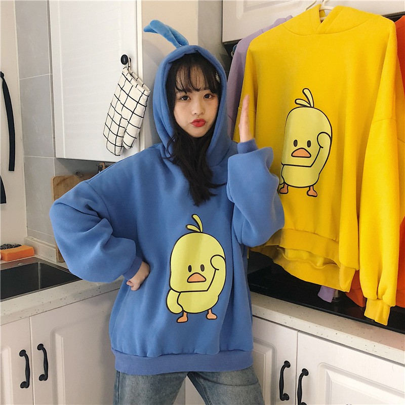 Áo khoác Hoodie Vịt Vàng CUTE hot hit