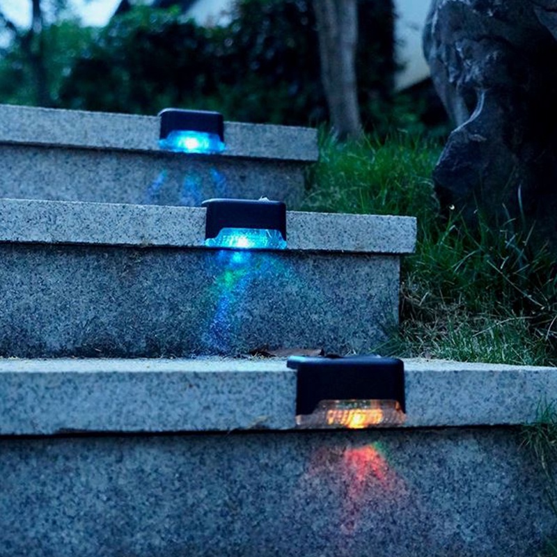 Đèn LED Năng Lượng Mặt Trời Chống Thấm Nước Gắn Tường Trang Trí Sân Vườn