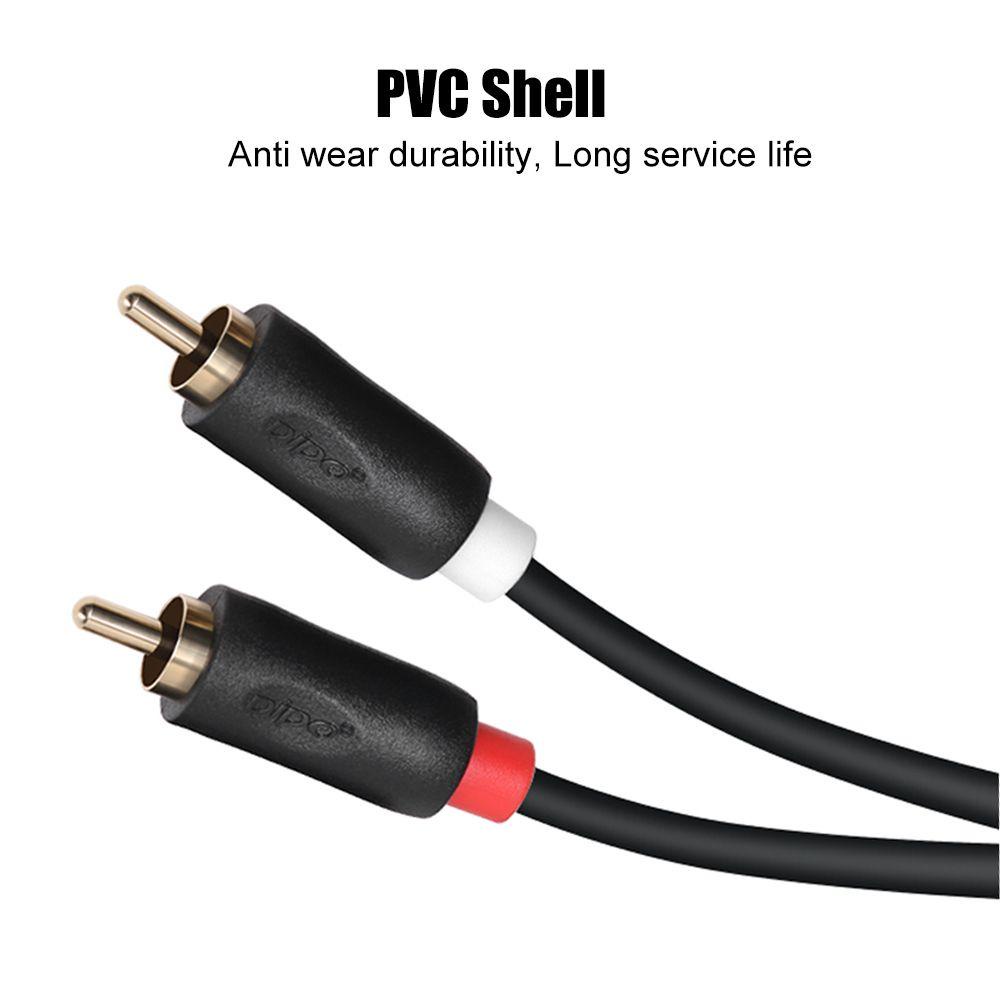 Cáp Âm Thanh Vỏ Nhựa PVC Thân Thiện Với Môi Trường|2rca Đến 2RCA