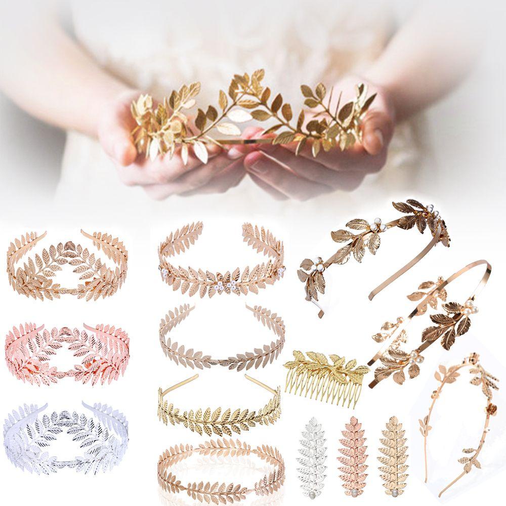 Cài Tóc Hình Vương Miện Đính Đá Lấp Lánh Cho Cô Dâu