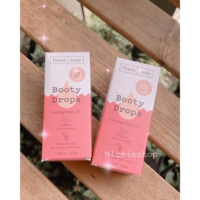 Dầu dưỡng ngăn ngừa rạn Booty Drops - Frank Body