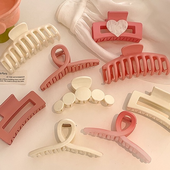 Kẹp Tóc Hình Cá Mập Màu Hồng Dễ Thương Thời Trang Cho Nữ