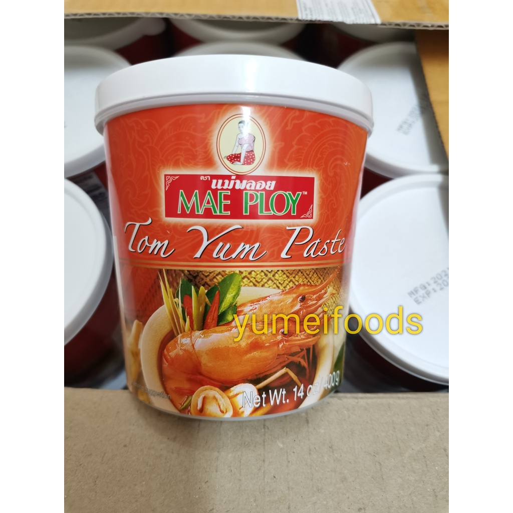 [THÁILAND] Gia Vị Lẩu Thái TomYum Paste Mae Ploy 400gr