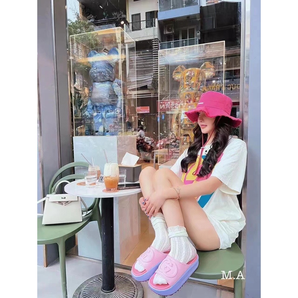 Mũ tai bèo jacquemus nón bucket unisex