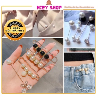 Khuy cài áo chống hở khuy cài quần rộng eo điều chỉnh lưng quần phong cách Hàn Quốc mã MICY103 Set 4-7 chiếc ghim