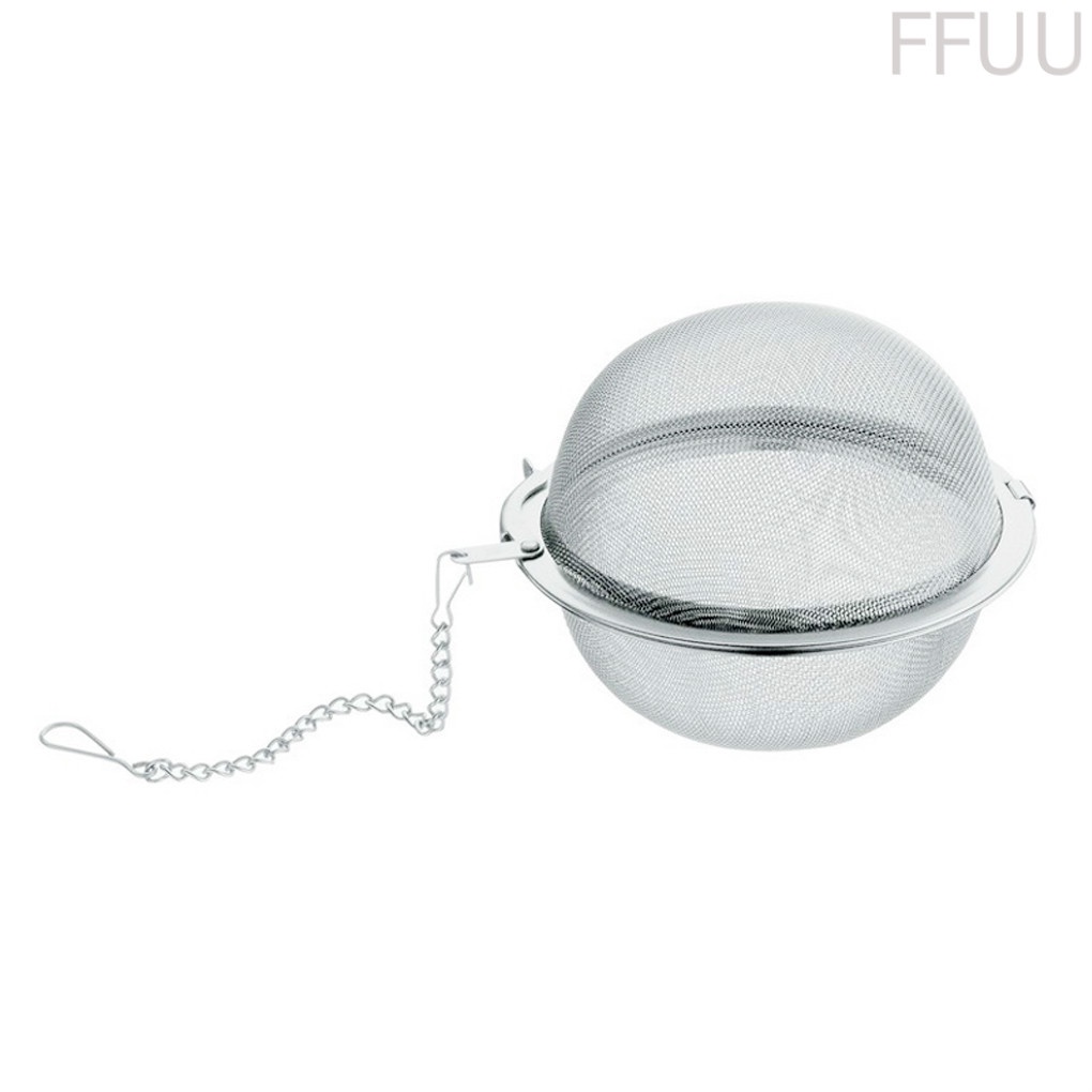 Dụng cụ lọc trà bằng quả cầu bằng thép không gỉ tiện lợi FF86