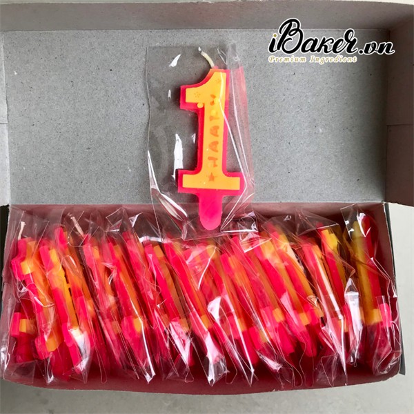 Nến số sinh nhật