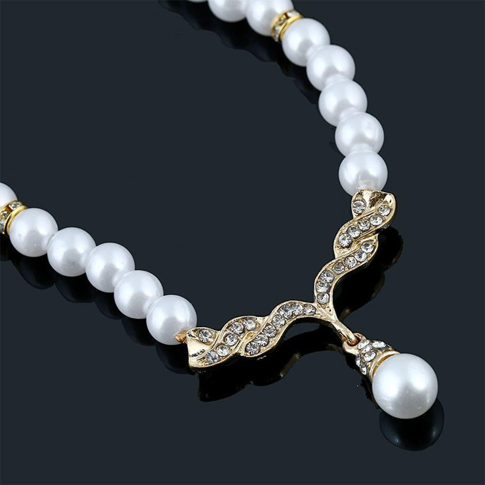 Set Vòng cổ Và Bông Tai Hình Đôi Cánh Thiên Thần Thời Trang