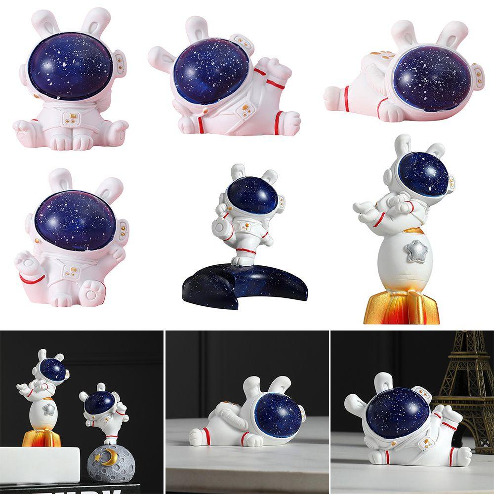 Mô Hình Điêu Khắc Phi Hành Gia Bằng Nhựa Resin Trang Trí Nội Thất Xe Hơi