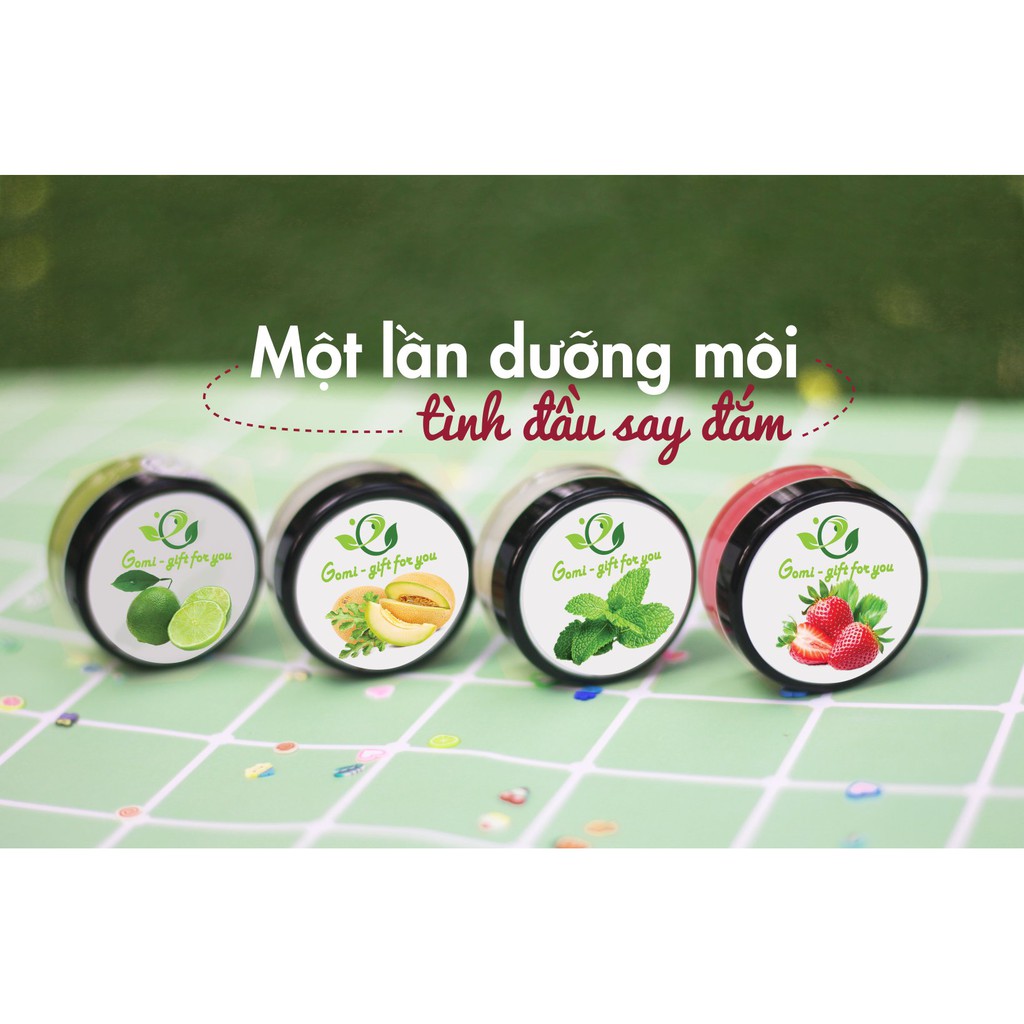 Tẩy tế bào chết môi cho môi căng mịn hồng tự nhiên Gomi | BigBuy360 - bigbuy360.vn