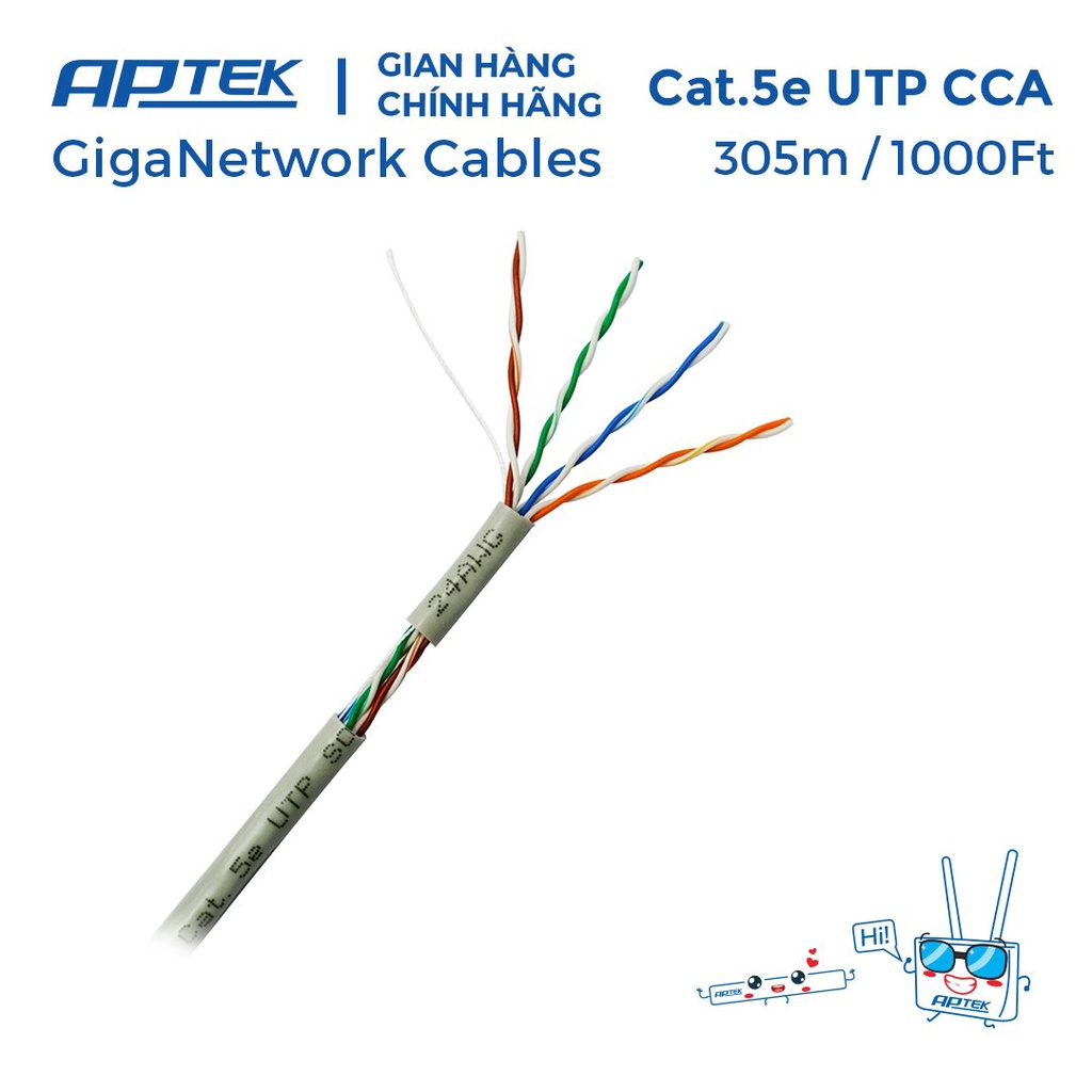 Cáp mạng CAT.5e UTP 305m