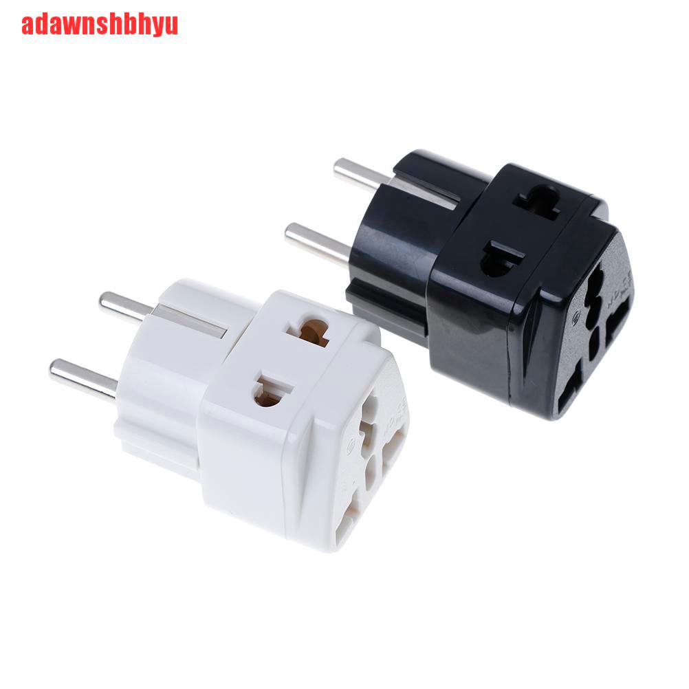 Phích Cắm Chuyển Đổi Từ 1 Sang 2 Cổng Cắm 5mm UK / US / EU / AU Chuyên Dụng