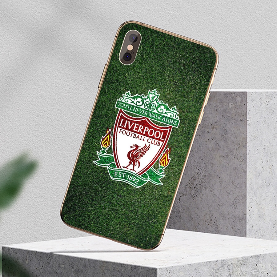 Ốp Điện Thoại Trong Suốt Hình Logo Câu Lạc Bộ Liverpool Cho iPhone 7 8 Plus 11 Pro Max RCZ57