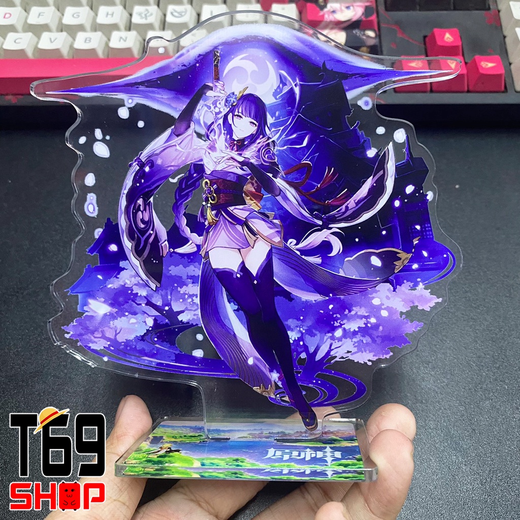 [21 mẫu] Tượng Standee mica game Genshin Impact - Mẫu 1