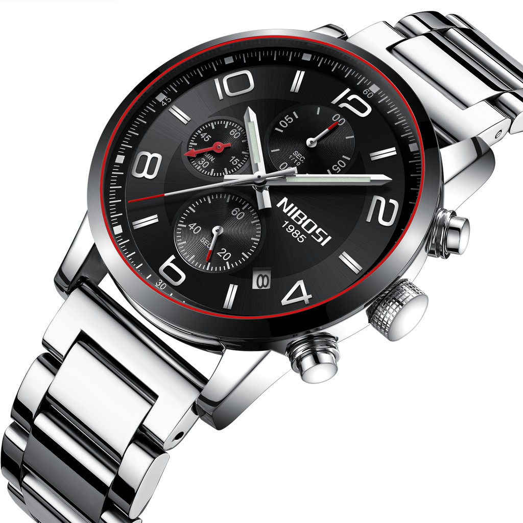 [Tặng vòng tay]Đồng hồ nam NIBOSI chính hãng NI2328.05 thời trang cao cấp
