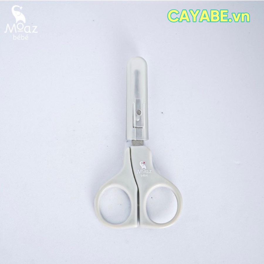 Bộ cắt móng tay cho bé từ sơ sinh Moaz Bébé 3 chi tiết đa năng, bộ bấm móng tay cho trẻ an toàn vệ sinh - CAYABE