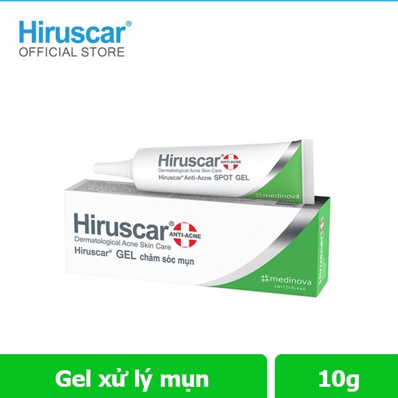 ✔️️️️[SECRHIRUS Giảm 15%] Combo Sữa Rửa Mặt Ngừa Mụn 100ml Và Gel Xử Lý Mụn 10g Hiruscar