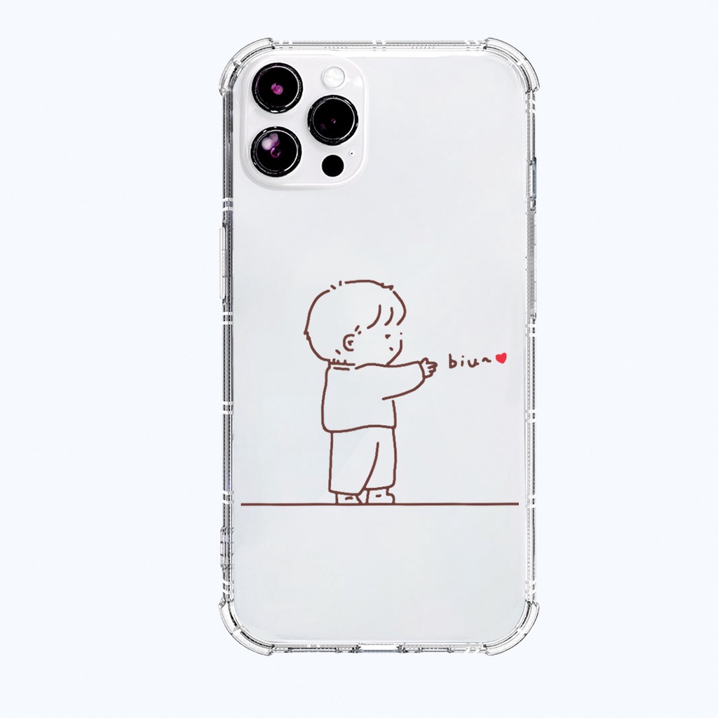 Ốp lưng iphone viền vuông ốp đôi dễ thương cho iphone 11 13 pro max 12 14 pro max plus mini x r s max 6 s 7 8 plus