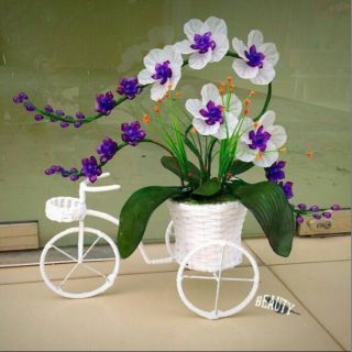 Combo nguyên liệu hoa xe đạp pha lê