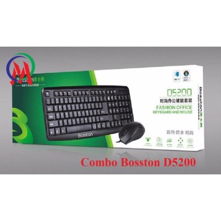 Combo phím+chuột Bosston D5200 Chính Hãng