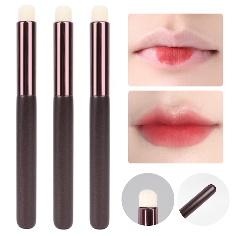 Set 1 / 2 / 3 Cọ Trang Điểm Môi / Che Khuyết Điểm &amp; Cọ Môi Đầu Tròn Đa Năng