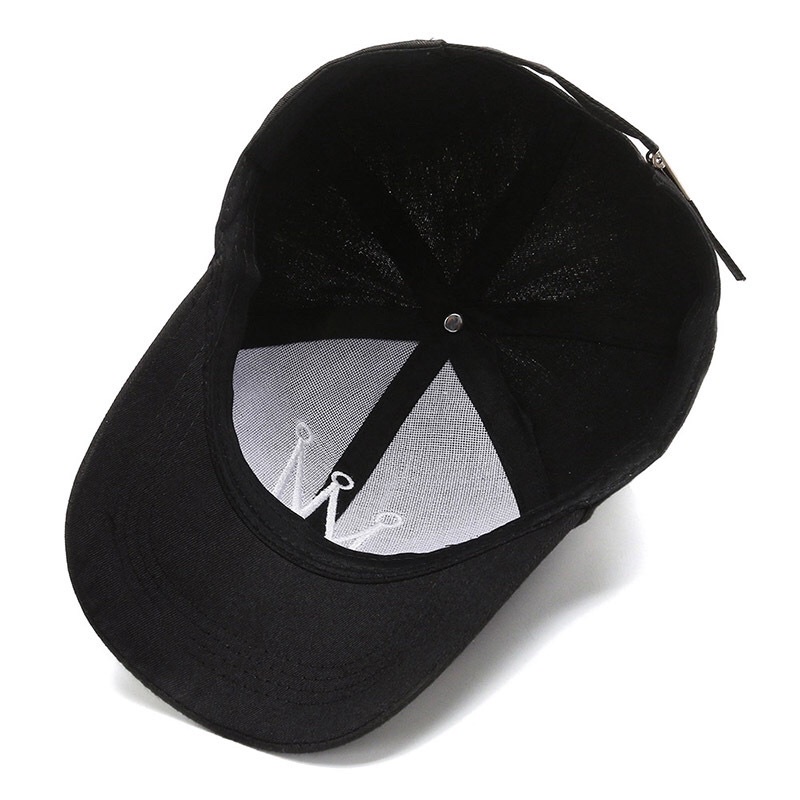 Mũ Lưỡi Trai Nam Nữ THÊU HÌNH VƯƠNG MIỆN Phong Cách Hip Hop Hàn Quốc - Nón Ulzzang Form Unisex Thời Trang