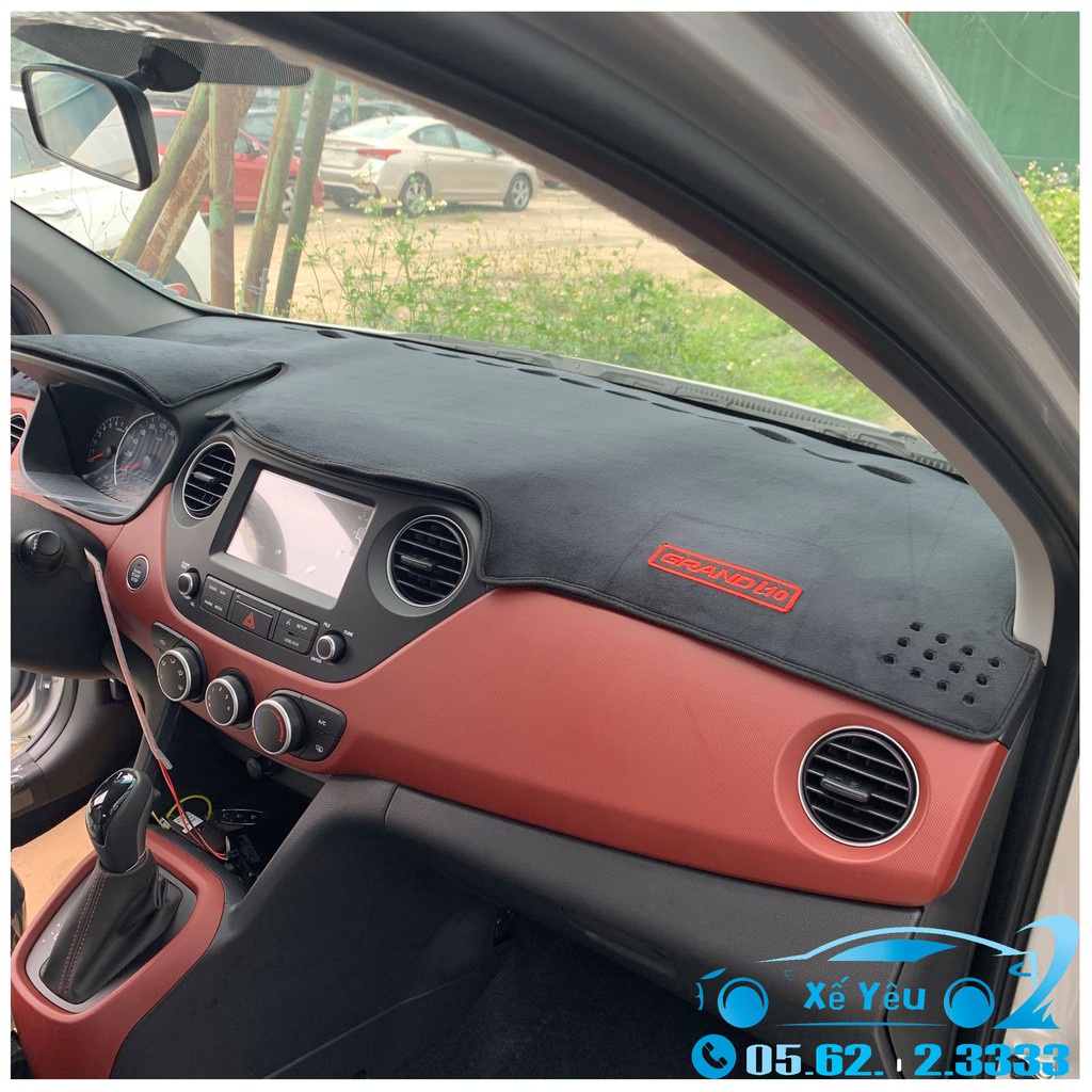 Thảm Taplo Nhung Xe Kia K3 2021 2022- 3 chống nóng tốt, chống trơn trượt, vừa khít theo xe