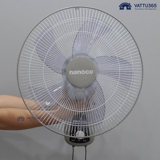 Quạt treo tường 5 cánh Nanoco NWF1604G 2 dây
