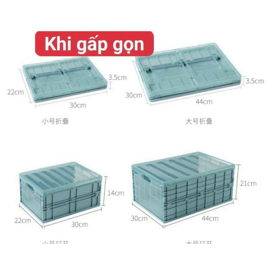 Hộp Gấp Gọn Thông Minh Hàn QuốcFREESHIPHộp Đựng Đồ Gấp Gọn