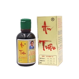 Dầu xoa bóp An Triệu-đau nhức chân tay-Chai 60ml