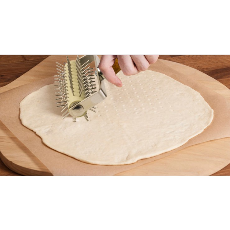 Con lăn gai inox đế bánh pizza