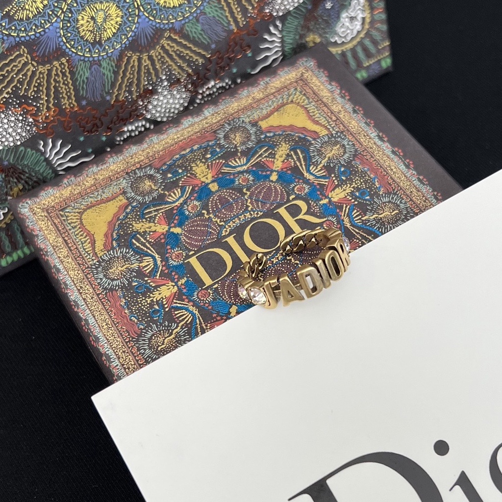 Vòng Đeo Tay/Nhẫn Chữ D Thời Trang Thanh Lịch Chất Lượng Cao Tinh Tế