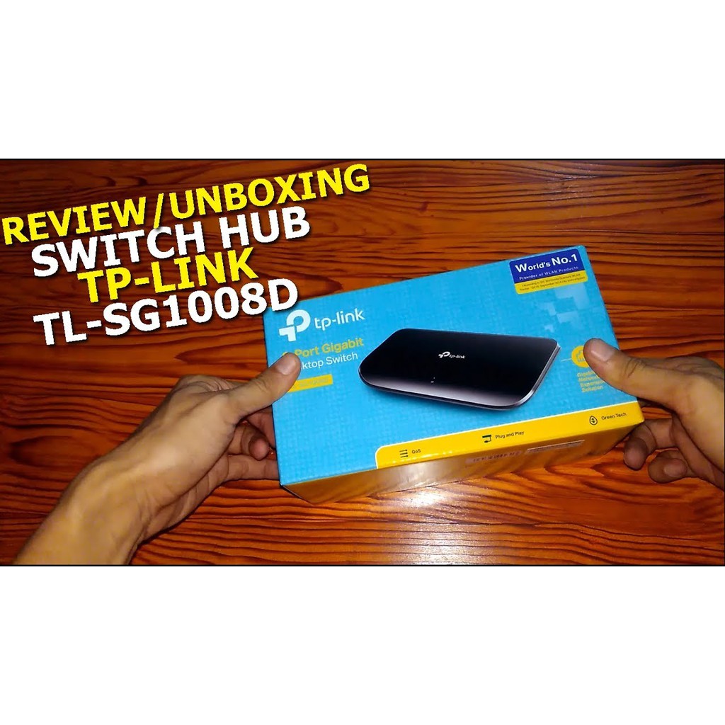 1000Mbs - Switch HUB Tp-Link 8 Port 1Giagabit SG1008D [Chính Hãng] Truy cập mạng tốc độ cao - không độ trễ