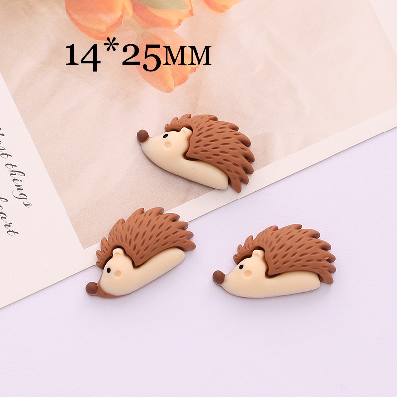 Bộ 10 Miếng Dán Hình Động Vật Dễ Thương Dùng Trang Trí Điện Thoại