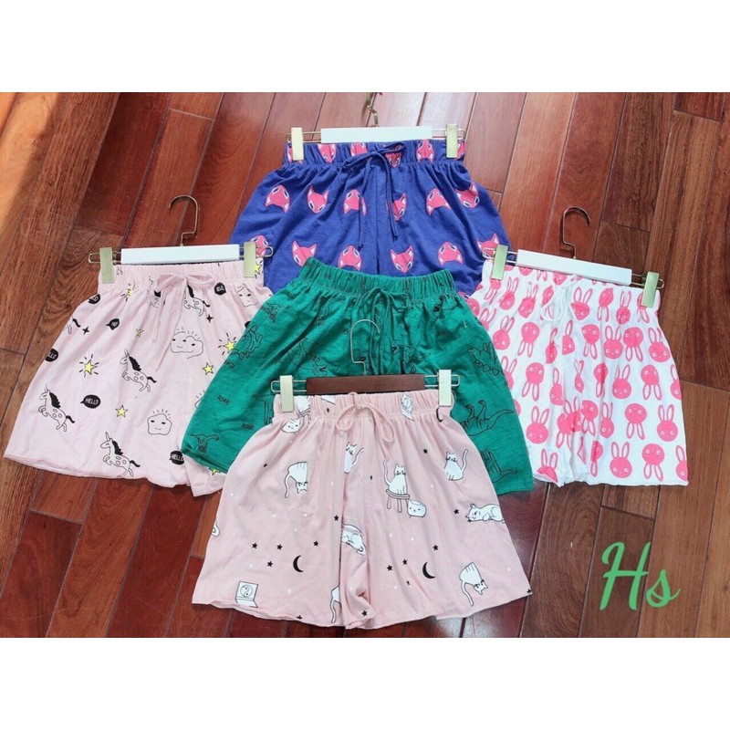 Quần sooc ngủ chất liệu cotton siêu thoáng mát | BigBuy360 - bigbuy360.vn