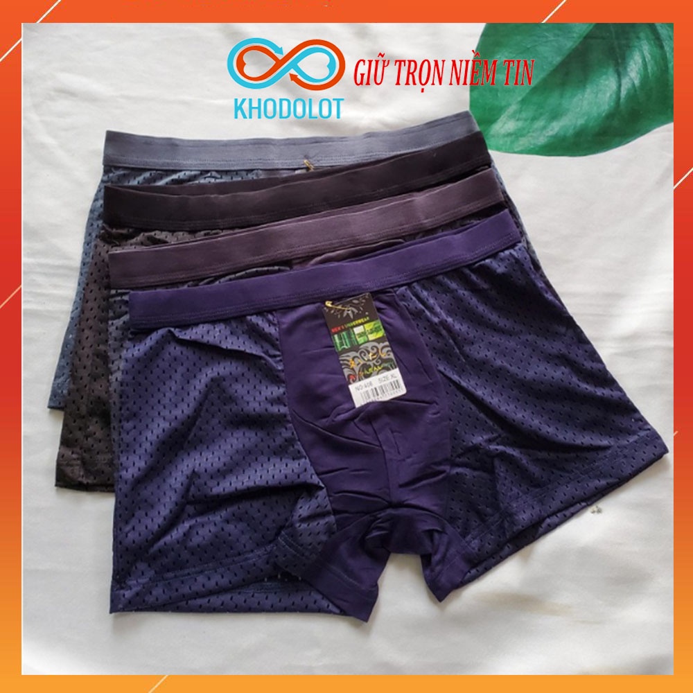 Quần lót Boxer thông hơi cao cấp kháng khuẩn xuất nhật dành cho nam LOTNAM10