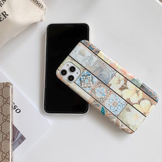Ốp iPhone Gạch Hoa Vintage iPhone 7Plus/8Plus/X/Xs Max/11/11 Pro Max - ốp iphone
