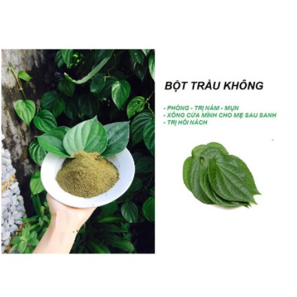BỘT LÁ TRẦU KHÔNG 100GR