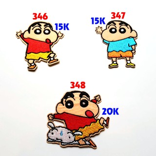 Sticker vải Shin chan